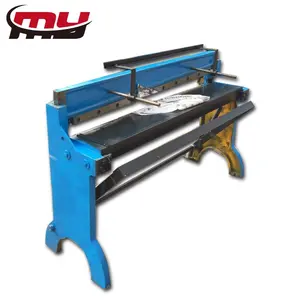 Shanghai Q11-1X1300 sheet meal foot operated shear machine in HVAC duct line