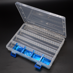 En gros 26*19.5*4.5cm Équipement Multifonction Leurre Stockage Boîte <span class=keywords><strong>de</strong></span> Matériel <span class=keywords><strong>De</strong></span> Pêche - Product Image 2