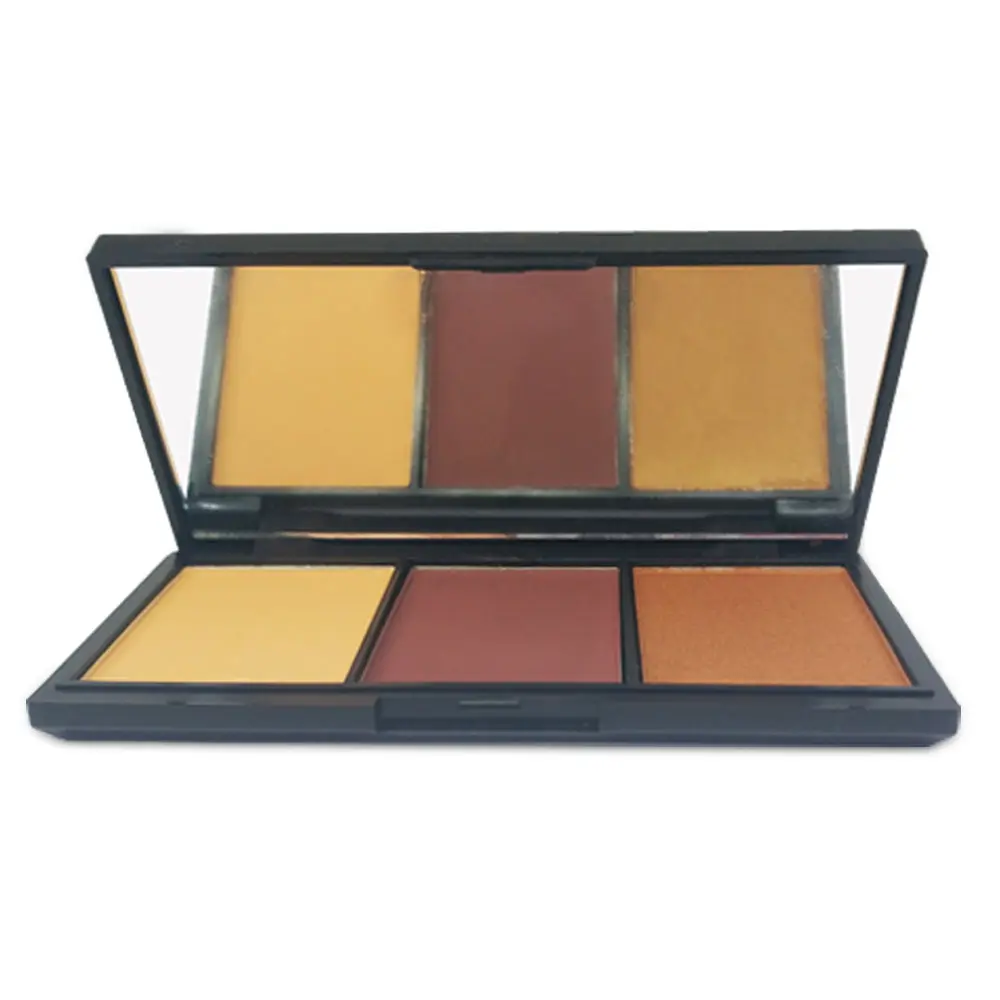 Großhandel Make-Up Konturcreme-Kit Sonnenschutz 3 Farben-Konturpalette