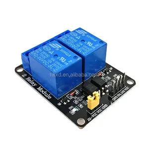 Module With Optocoupler 2 Channel Relay Module Relay Control Panel PLC 5V 2 Way Module