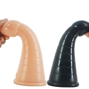 FAAK025 küçük boyutu noel şapka şekilli popo fiş orta yapay penis oyuncak yetişkin seks ürünleri erkekler kadınlar hem anal plug uyar - Product Image 3
