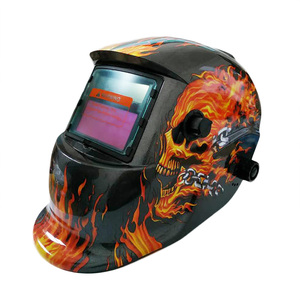 Mặt Nạ Hàn Làm Tối Bằng Năng Lượng Mặt Trời, Kính Bảo Quản UV IR Skull Flame - Product Image 2