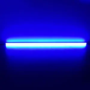 الملونة T8 الأحمر الصمام Alu + pc أضواء أنبوب 18w RGB أنبوب DC12V 4ft 120 سنتيمتر 18w التحكم عن بعد ضوء متغير اللون أنبوب RGB