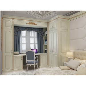 Su misura fabbricazione classic camera da letto in stile mobili in legno armadio - Product Image 2