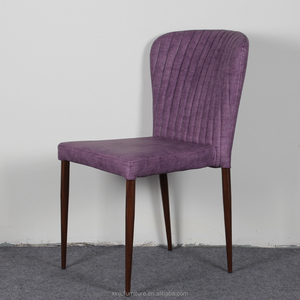 Effet bois jambe leathaire technique housses en tissu chaises de salle à manger dans <span class=keywords><strong>la</strong></span> salle à manger chaise tissu - Product Image 2