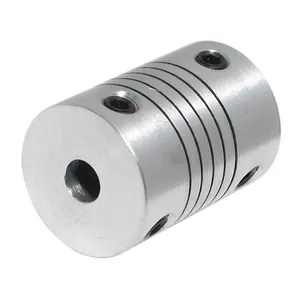 Factory High Speed Aluminum Helical Flexible Shaft Coupling For Step Connector