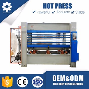 Machine de pressage à chaud pour meubles, menuiserie, <span class=keywords><strong>bois</strong></span>, bambou, plastifieuse - Product Image 3