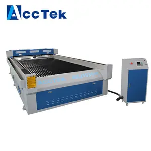 Acctek Co2 de coupe en métal signe/lettre laser machine de découpe pour en acier au carbone