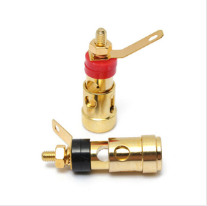 4 mét mạ vàng mùa xuân nạp Loa ràng buộc bài viết thiết bị đầu cuối cao cấp kết nối cho thiết bị âm thanh - Product Image 2