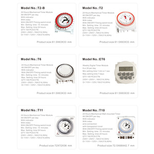 T2 24 ساعة يوميا ميقاتي ميكانيكي وحدة تبديل - Product Image 2