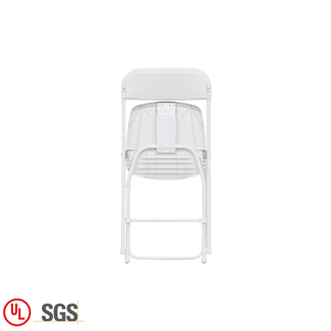 Sedia Pieghevole Economica in <span class=keywords><strong>Plastica</strong></span> Bianca per Esterni, Feste e Giardino - Product Image 6