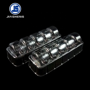 Cấp thực phẩm rõ ràng <span class=keywords><strong>Pet</strong></span> nhựa thermoformed vỉ bao bì Macaron khay với nắp - Product Image 4