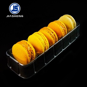 Cấp thực phẩm rõ ràng <span class=keywords><strong>Pet</strong></span> nhựa thermoformed vỉ bao bì Macaron khay với nắp - Product Image 2