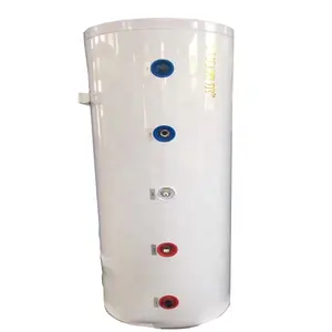 Split pressurized galvanized solar hot water tank