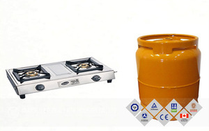 Cilindro de gas LPG precios recargable embotellada 2 kg/3 kg/5Kg/6 kg camping uso - Product Image 3