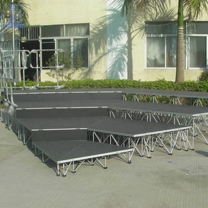 Plataforma de escenario de araña móvil portátil de aluminio plegable fácil de nuevo diseño para espectáculo de boda de rendimiento - Product Image 6