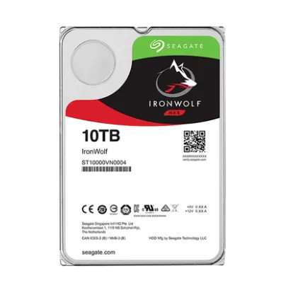 सीगेट 10TB निगरानी हार्ड ड्राइव 256MB कैश SATA 6.0 Gb/s 3.5 "आंतरिक हार्ड ड्राइव ST10000VX0004