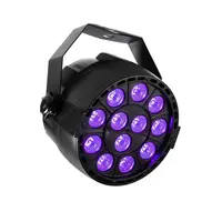 Mini Purple Color Stage Light, 12 LEDs, 36 W, DMX 512 UV