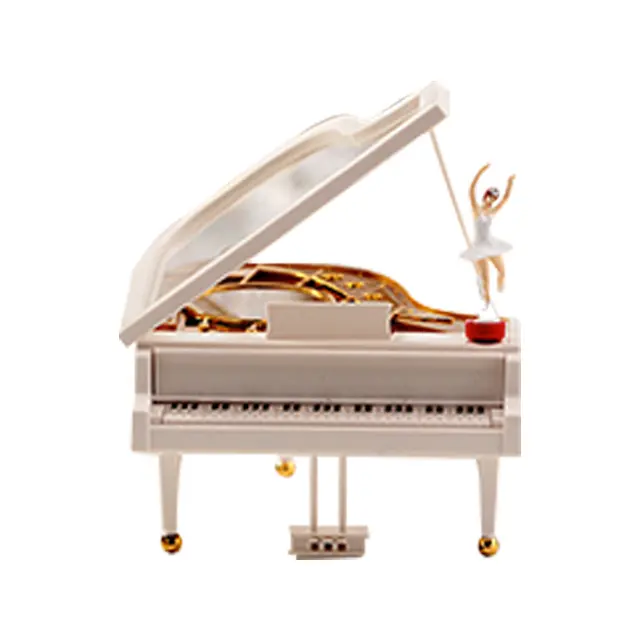 New creative music box decorate home Dancing Ballerina Birthday Gift piano music box