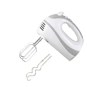 5 Speed 200W Ultra Power Kitchen Hand Mixer with 2 Beaters and 2 hooks