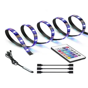 צבעוני קופסות ערכת חם למכור 4pcs 50cm 5V USB LED רצועת מאחורי הטלוויזיה LED מנורה, LED טלוויזיה תאורה אחורית עבור טלוויזיה led רצועת תאורה