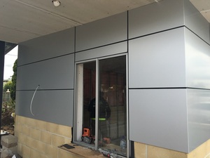 Mur rideau de Revêtement et fecade débords de toit et mur de parapet Dado, Salle de Bains, Cuisine, panneaux de panneaux de revêtement en aluminium compos - Product Image 4
