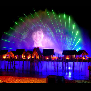 DISEÑO GRATUITO Venta caliente Lago al aire libre Música Baile Pantalla de agua Fuente de película - Product Image 5