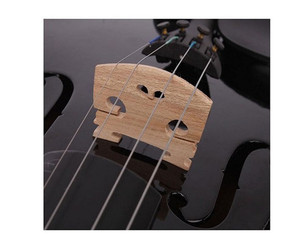 OEM Chine en gros violon <span class=keywords><strong>noir</strong></span> couleur attelle violon tilleul pratique violon - Product Image 3