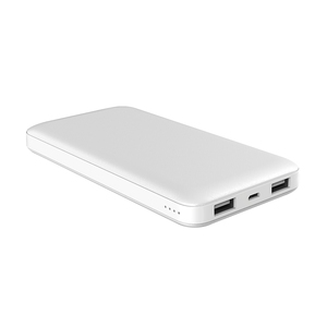 Buen precio, portátil delgado y ligero de puerto dual usb 2.1A salida rápido Li-polímero 10000 mah Banco de la energía - Product Image 1