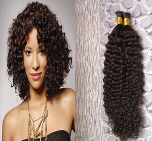 Extensiones <span class=keywords><strong>de</strong></span> <span class=keywords><strong>cabello</strong></span> humano peruano rizado, calidad superior, 20 pulgadas, n. ° 4, color <span class=keywords><strong>chocolate</strong></span> - Product Image 4