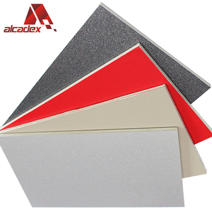 Fuego hoja Acp Acm fachada revestimiento de pared sándwich Panel compuesto de <span class=keywords><strong>aluminio</strong></span> - Product Image 2