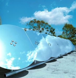 China 1,1mm 3mm 3,2mm 4mm de helióstatos espejo hoja para CSP solar stirling - Product Image 3