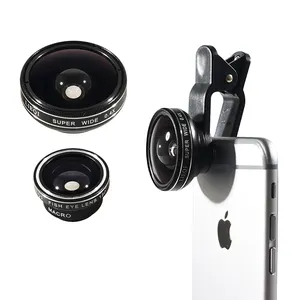 Deluxe 3 In 1 0.4X Super Wide Angle Camera Lens For Iphone