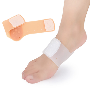 1 paire de GEL de silicone pour soulager la douleur de la fasciite plantaire, soutien de la voûte plantaire, attelle de Massage orthopédique pour pieds plats - Product Image 1