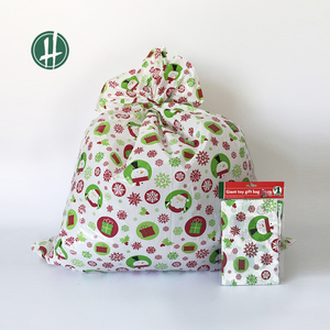 LDPE plástico <span class=keywords><strong>casa</strong></span> gigante poli saco de regalo bolsa precio barato decoración de Navidad de Santa bolsa - Product Image 1