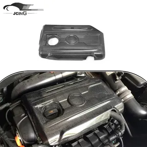 Carbon Fiber Front Engine Cover Hood For VW Golf 6 MK6 GTI 2009-2013 Replacement