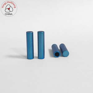 Chrome Bleu Top Ferret En Alliage de Zinc Cylindre Ferret <span class=keywords><strong>Yeezy</strong></span> Lacet Ferret Avec Pas Cher <span class=keywords><strong>Prix</strong></span> - Product Image 1