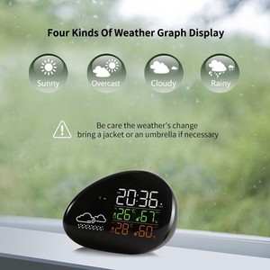 Regalo de oficina escritorio <span class=keywords><strong>reloj</strong></span> termómetro barómetro <span class=keywords><strong>reloj</strong></span> termómetro higrómetro calendario barómetro <span class=keywords><strong>reloj</strong></span> termómetro - Product Image 4