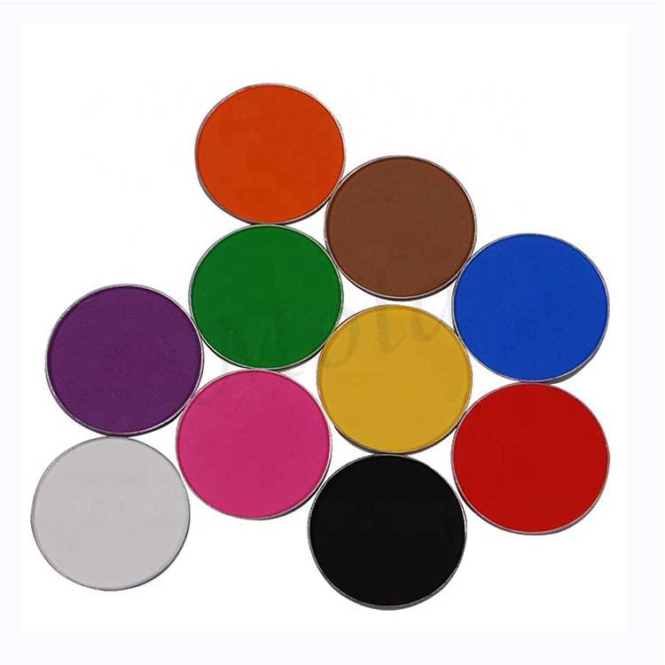 Zosi — lot de 10 fard à paupières, 20 couleurs, mini diamants colorés, pigmentés, livraison gratuite