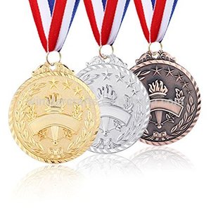 2018 nuevo encargo grande área de inserción metal medalla conmemorativa medalla con <span class=keywords><strong>la</strong></span> cinta China - Product Image 3