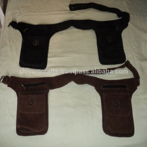 กระเป๋าคาดเอวใช้ได้ทั้งชายและหญิงกระเป๋าใบใหญ่หนังแท้กระเป๋าคาดเอววินเทจสำหรับเดินทางวิ่งมีซิปโลโก้ตามสั่งสีสันสดใส - Product Image 2