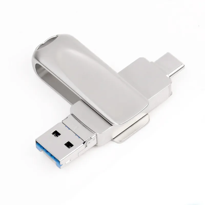OTG 3 ב 1 USB דיסק און קי סוג C PENDRIVE גבוהה מהירות 2.0 3.0 בשימוש על smartphone