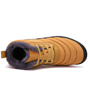 Zapatillas de casa cómodas con botines Unisex cálidos zapatos de algodón de invierno para hombres - Product Image 2