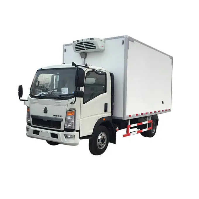 Chengli CLW 5 ton delivery cargo trucks SINOTRUK HOWO box van fence truck for sale