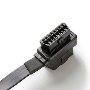 Venta al por mayor caliente OBD2 macho a hembra <span class=keywords><strong>Cable</strong></span> <span class=keywords><strong>OBD</strong></span> II 16 Pin <span class=keywords><strong>Cable</strong></span> de extensión del divisor de coche Toyota <span class=keywords><strong>Honda</strong></span> BMW VW Benz