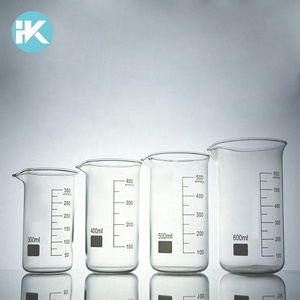 Huke borosilicate Personnalisé 3.3 forme haute 100 ml laboratoire <span class=keywords><strong>chimie</strong></span> utilise bécher en verre de laboratoire - Product Image 6