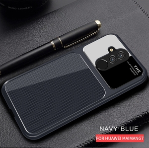 Di lusso antiscivolo Antiurto TPU + Acrilico Specchio Della Parte Posteriore Del Telefono Della Copertura Per <span class=keywords><strong>Huawei</strong></span> <span class=keywords><strong>Mate</strong></span> <span class=keywords><strong>20</strong></span> <span class=keywords><strong>Lite</strong></span> Maimang 7 Caso - Product Image 6