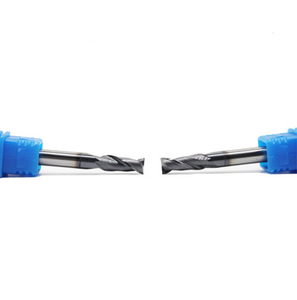 1mm mango largo 2 <span class=keywords><strong>flautas</strong></span> plaza final Mills HRC55 de alta precisión cara de fresado - Product Image 6