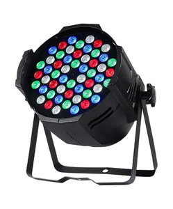 Éclairage Disco Led 54x3W, lumière de couleur changeante, pour discothèque