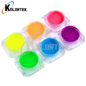 Daglicht UV Pigment Voor Zeep Maken Fluorescerende Neon Poeder Pigment